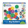 Learning Resources MathLink Cube Big Builders, Imaginative Play, Math Cubes,