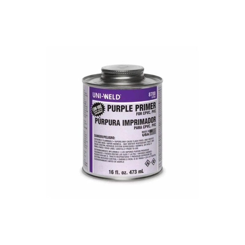 Oatey 8746S Uni-Weld 1 pt. PVC Purple Primer