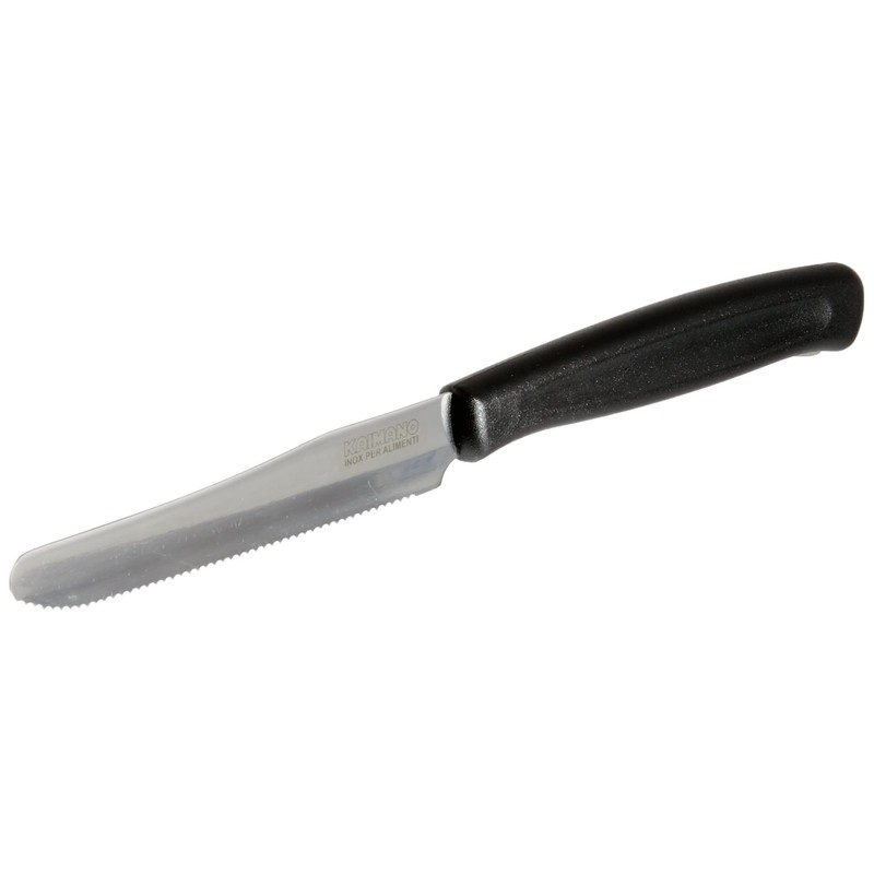 Kaimano Dinamik Tischmesser, Edelstahl, Schwarz, 28 x 10 x 2