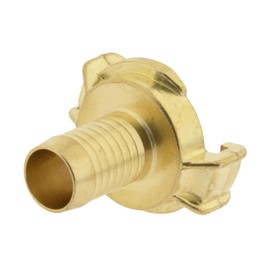 Garden Hose Quick Couplings with Hose Nozzle 38 (1 1/2 Inch) Hose, Claw Coupling 40 mm Brass