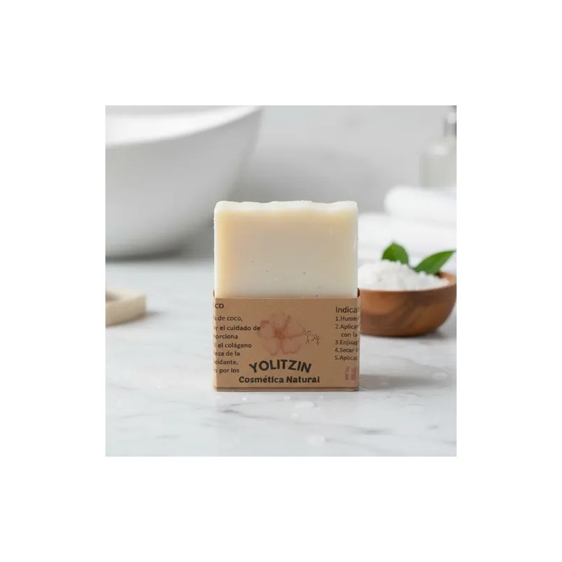 Jabón Artesanal Glicerina 100 Natural Yolitzin 500g