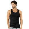 Knocker Men's 3 pc Tank Top Undershirts A-Shirt (M, 2