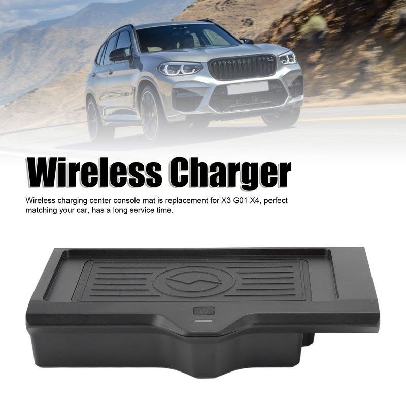 Wireless Charger Center Console Wireless Charging Pad Mat Car Interior