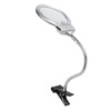 LED Illuminating Magnifier with Clamp Optical Lens Adjustment Hose Magnifying