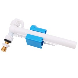 Shiwaki Toilet Inlet Valve Side Entry Cistern Faucets G1/2 Adjustable Float Filling Valves Bathroom Faucet Replacement Parts Brass Shank