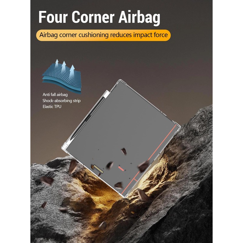 FJIASTB Clear Case for Onyx Boox Note Air 5C Tablet