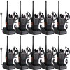 Baofeng Walkie Talkies 888S Rechargeable Long Range with Earpieces for