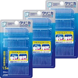Clinica Advantage Floss & Sticks 30 Sticks x 3