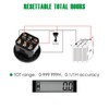Yooreal 12/24V 36/48V 72V Golf Cart Battery Meter,Hour Meter&Battery Indicator