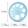 Circle Stencil Template, Hollow Drawing Templates for Painting, Drafting, and