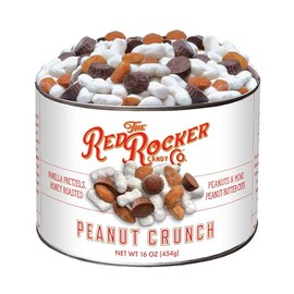 Red Rocker Candies Peanut Butter Crunch Snack Mix, 16oz Chocolatey Pretzels, Peanuts, and Peanut Butter Cups by Virginia Diner