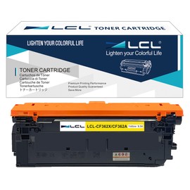 LCL LCL Remanufactured Toner Cartridge Replacement for HP 508X CF362X 9500 Pages for HP M553 M577 M552dn M553dn M553n M553x MFP M577Z M577dn M577f M577c Printer (1-Pack Yellow)