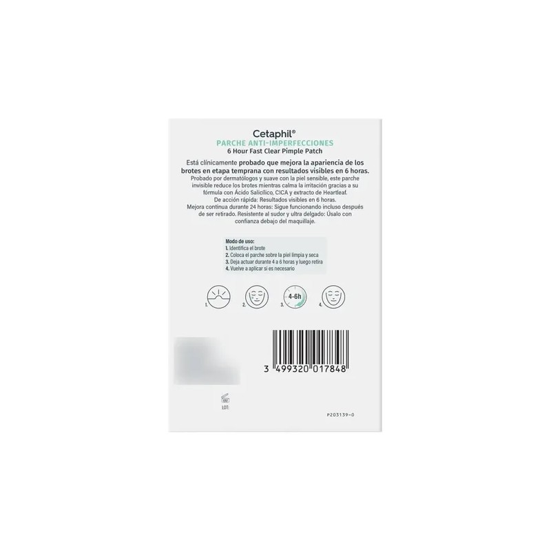 Cetaphil Parches Anti-imperfecciones 24 Piezas Sensible Día/