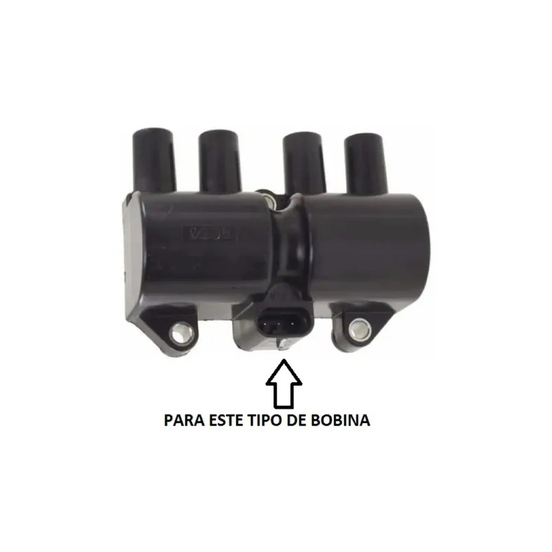 Conector Arnes 3 Cables Bobina P Chevy C2 C3 Corsa