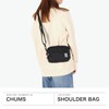 [Chums] Recycled Shoulder Pouch, Black, Free size
