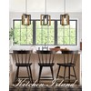 CAFULAM Black Pendant Lighting Modern Pendant Light, Adjustable Pendant Light