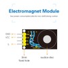 KEYESTUDIO DC 5V 0.3A Solenoid Electromagnetic Module for Arduino Arduino