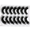 Pooplunch Cat Eye Look Dramatic False Eyelashes Extension Volume Thick