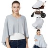 Nursing Cover & Baby Nursing Poncho,Multi Use Breastfeeding Cover for