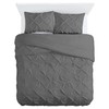 MH Traders Double Size Duvet Cover Sets with Pintuck Design