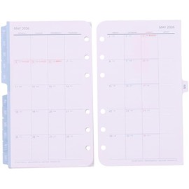 Franklin Planner Original Monthly View Calendar, 12-Month Edition, Starts on January 2026, Pocket Size 86612