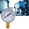 Mechanical Pressure Gauge, 1/8 Inch BSPT Pressure Gauge for Air,