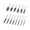QWORK® 14-Piece Wire Brushes for Drills - 8 mm to