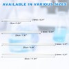 PATIKIL 15pcs High Boron Silicate Glass Stick 5.9" Length 8mm