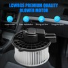 Front AC Blower Motor with Fan Fits for Manual AC