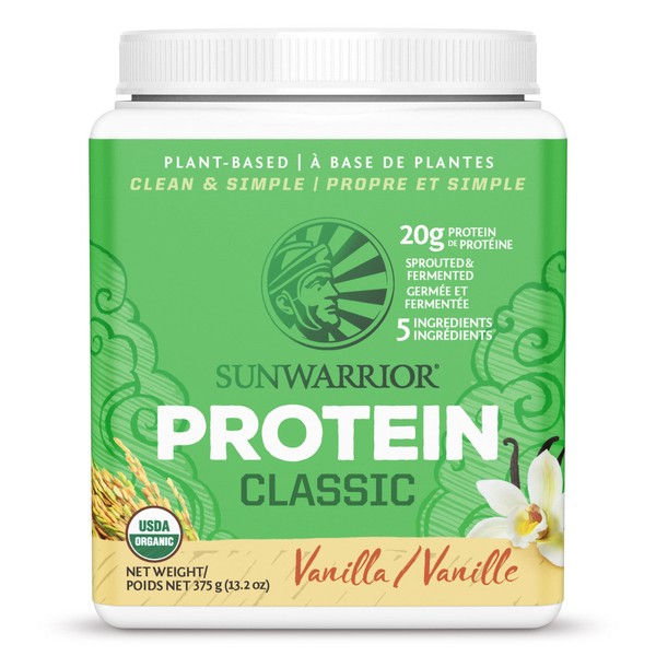 Sunwarrior Classic Protein, Vanilla / 375 grams