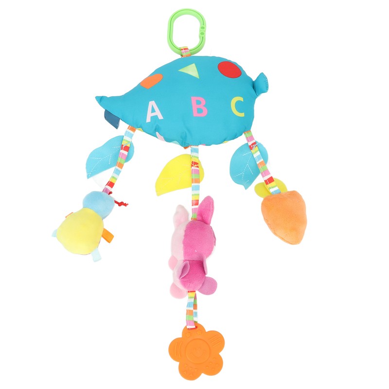 Car Seat Toy Baby Newborn Plush Hanging Clip On Infant