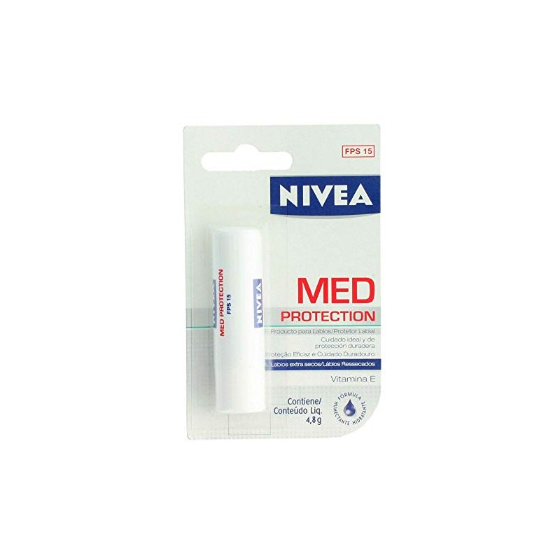NIVEA Soothe and Protect Lip Balm with SPF 15, 4.8g