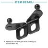 ACROPIX 42x35x21mm10mm Car Ball Studs Mounting Brackets Black for Gas