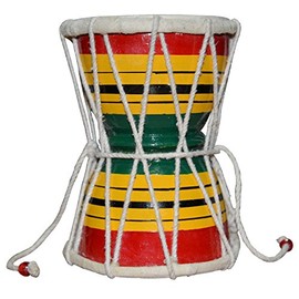 DOBANI Damru Damroo Drum Handmade indian Damaru musical instrument shiva