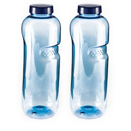 2 Xwasserflasche 750 ml Tritan (Bisphenol A-Free) Water Bottle