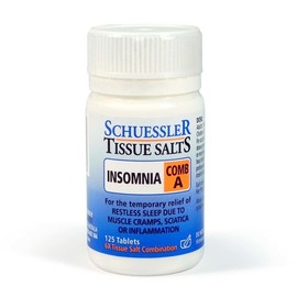 Schuessler Tissue Salts Comb A (Insomnia) 125Tabs