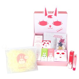Recipe box glossy green gift box daily children's makeup set, 9 types, 1 set / 레시피박스 글로시 그린 선물박스 데일리 어린이 메이크업 세트, 9종, 1세트