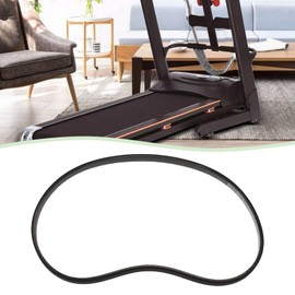 Briny River 2pcs 4ribs 4PJ470 Engine V-Belt 185J Ribbed Rubber Belt PJ470 for Treadmill Massager Lawn Mower Chainsaw Air Compressor 470mm Black