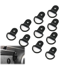 BOOHUQICH Motorcycle Load Hook Utility Hook Strong and Durable 6.5mm 10-Piece Set
