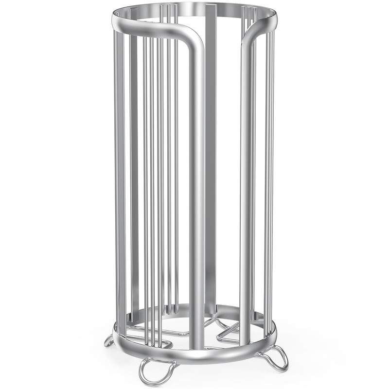 Toilet Paper Holder Stand, Freestanding Bathroom Tissue Organizer, Minimalistic Storage