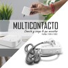 Andromeda Inc Multicontacto USB, Regleta de Alimentación, Conector Multiple, Extension