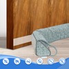 NABOWAN 38" Weighted Under Door Draft Stopper -Triangular Door Draft
