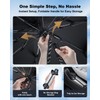Windshield Sunshade Umbrella for 2021-2026 2027 GMC Yukon - [Upgraded