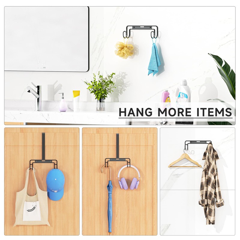 Ironing Board Holder Wall Mount/Over The Door Ironing Board Hanger,