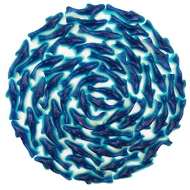 FirstChoiceCandy Fantastic Gummy Shark (Blue Sharks, 2 Pound)