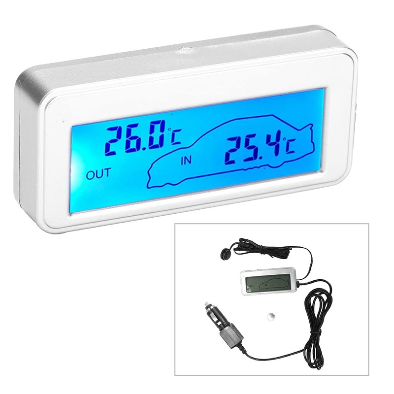 Car Thermometer Outside Car Thermometer Inside Outside Digital 12V Sports