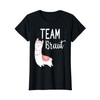 Women's Team Bride Lama Alpaca JGA Engagement Gift T-Shirt