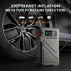 7000A【5 and 1 Multifunctional】Portable starter with air pump, car battery