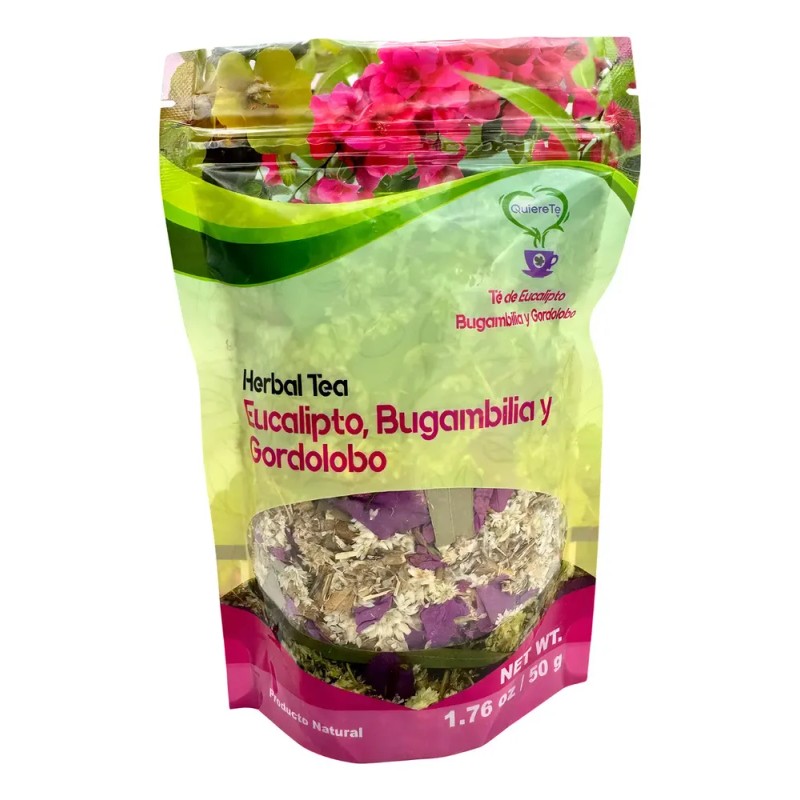 Té Quiere Te eucalipto en herbal Sin ser Amargo 50 g