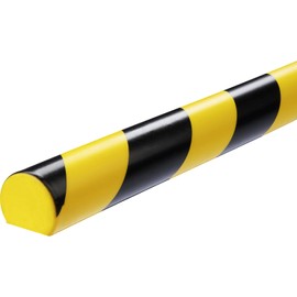 DURABLE Surface Protection Profile Type S32R 1 m Profile W x H 40 x 32 mm Yellow / Black